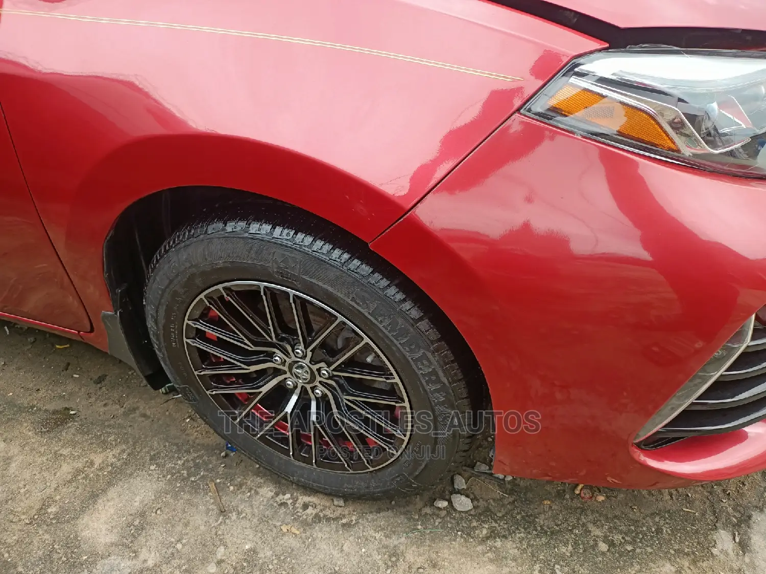 Toyota Corolla 2017 Red
