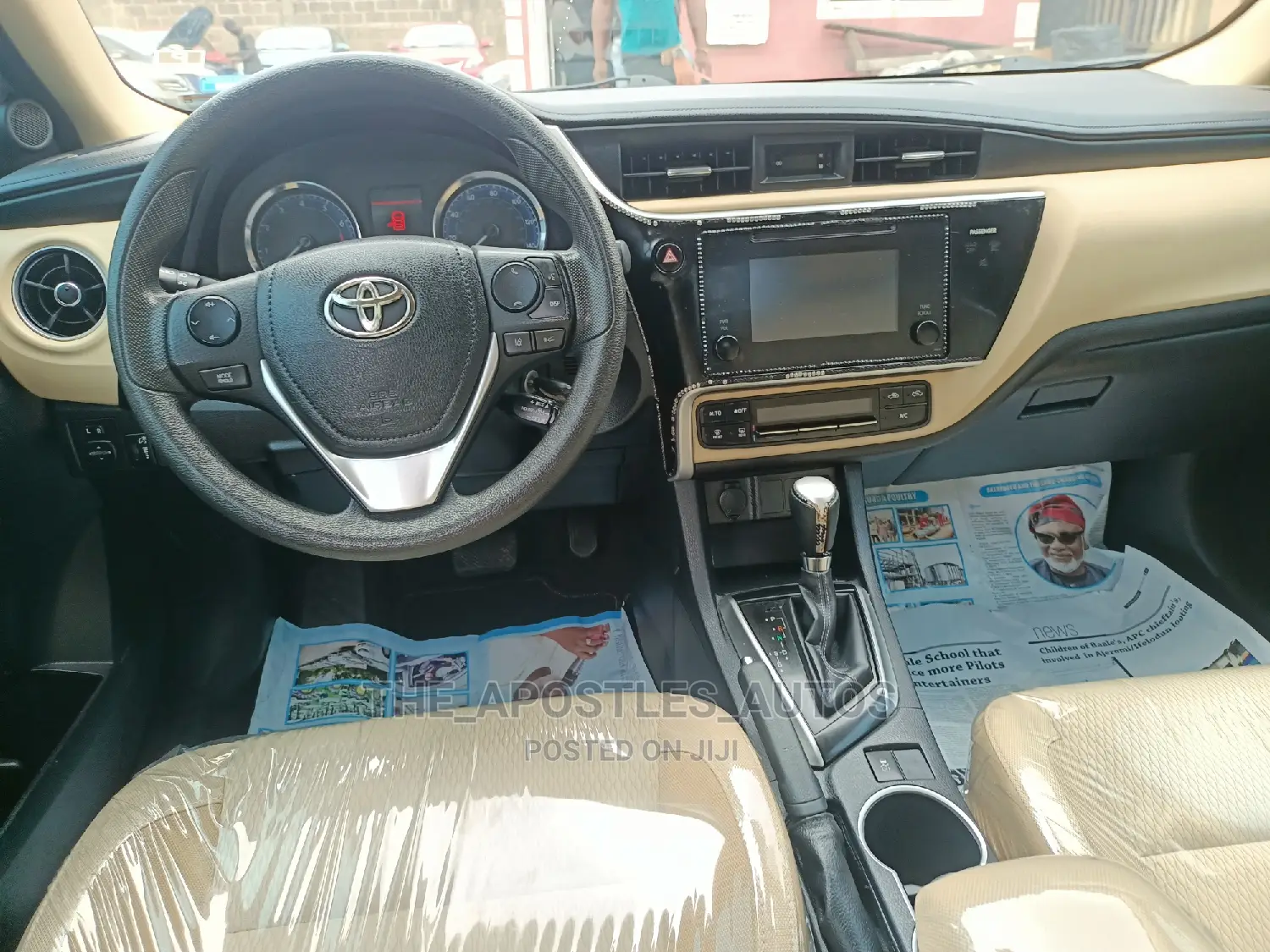 Toyota Corolla 2017 Red