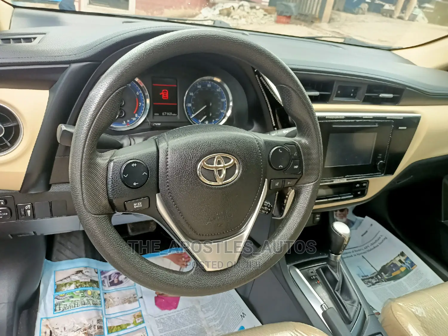 Toyota Corolla 2017 Red