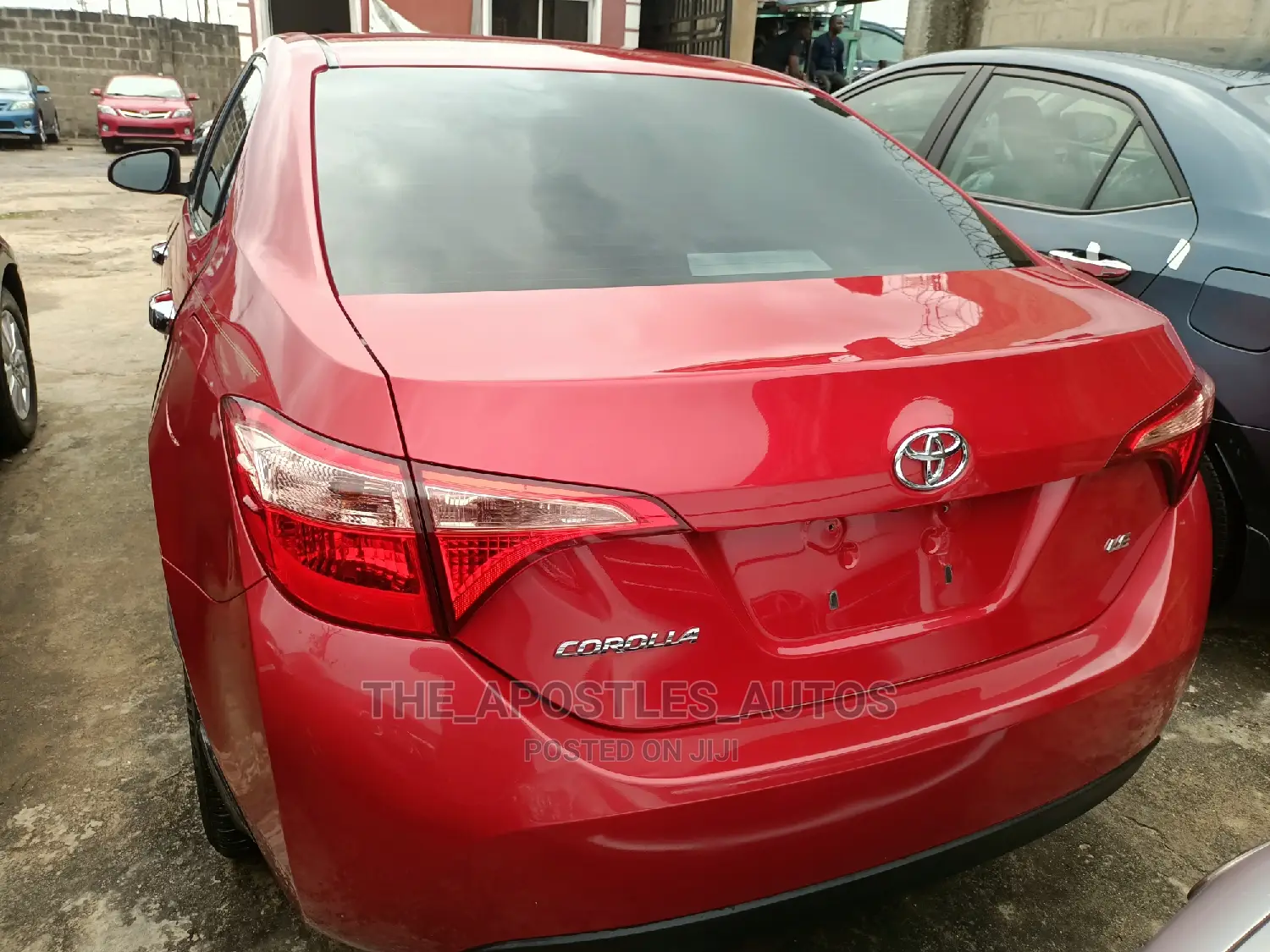 Toyota Corolla 2017 Red