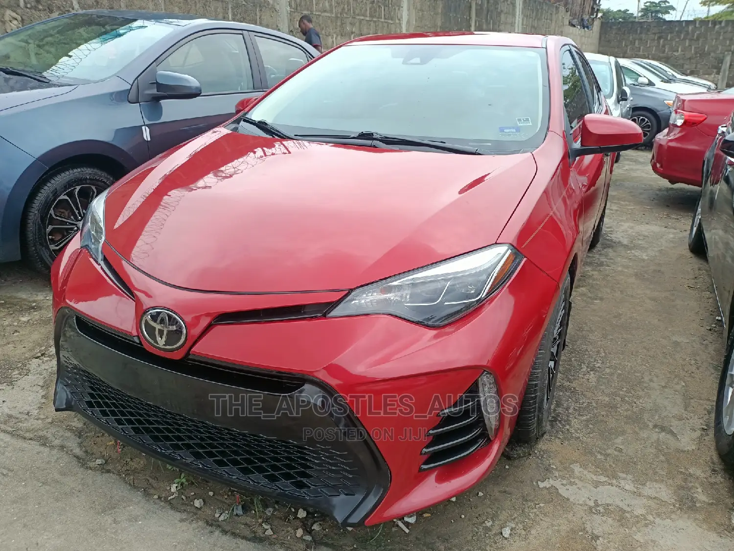 Toyota Corolla 2017 Red