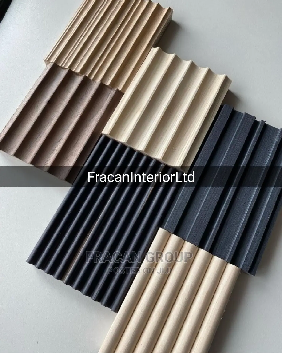 Classy Flutted WPC Panel in Abuja.