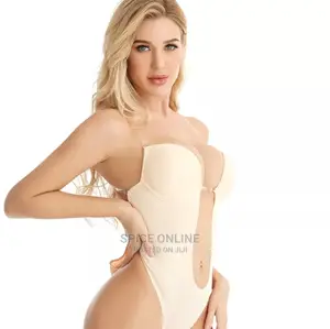 Photo - Vvip:Sexy Deep v Neck Backless Bodyshaper Thong
