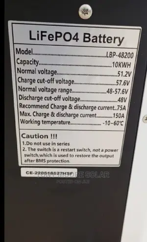 10kwh 48v Foresolar Lithium Battery