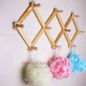 Collapsible Wooden Bag Hanger