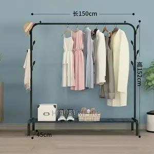 Coat Rack Clothes Hanger Floor Standing Clothes Hanging