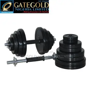 Wk15r 15kg Rubber Dumbbell KIT