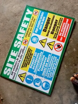 Safety Site Board Big One
