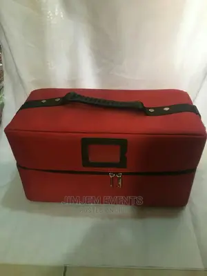 Leather Make Up Box