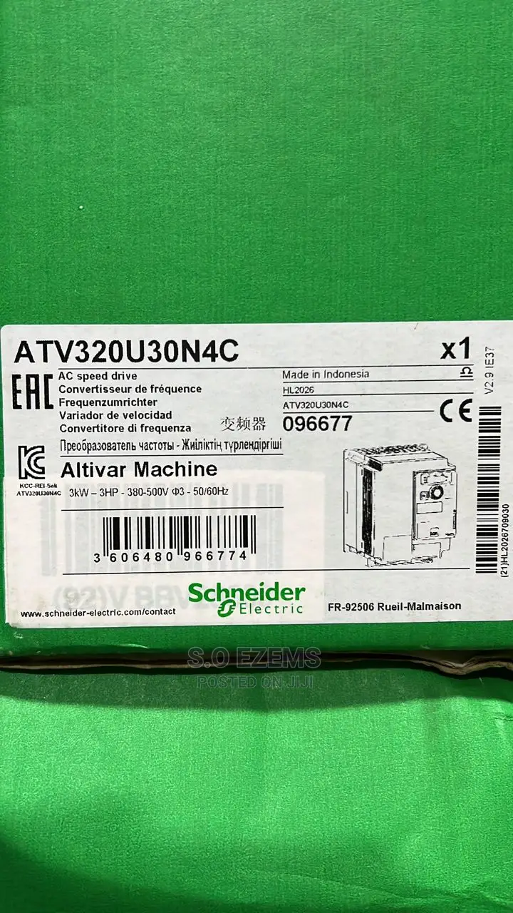 3kw Schneider Speed Drive.