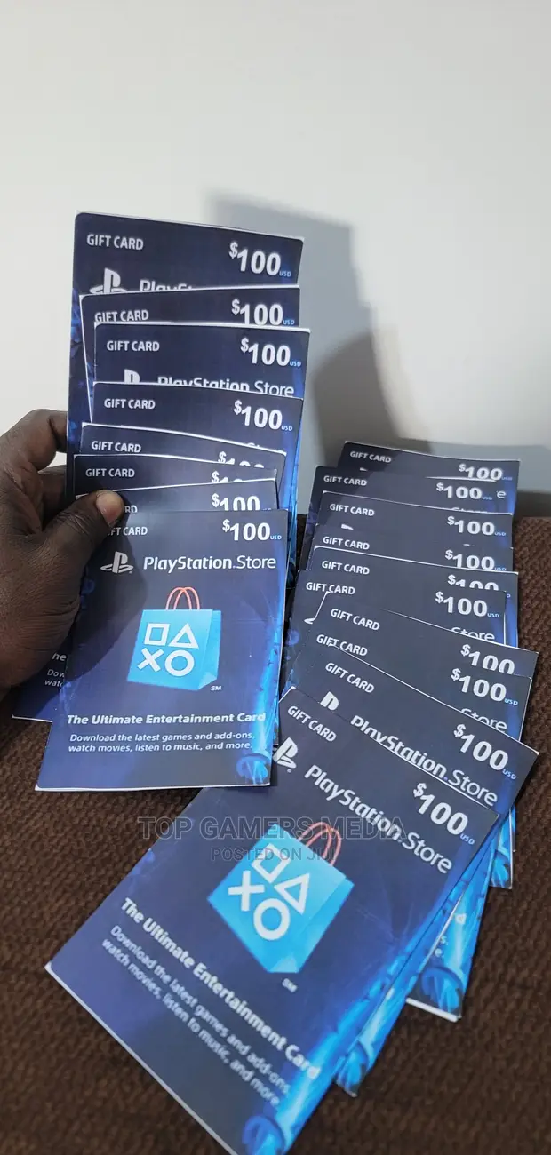 Hand Ps4 Card 100 PlayStation Store $100 Gift Card Digital