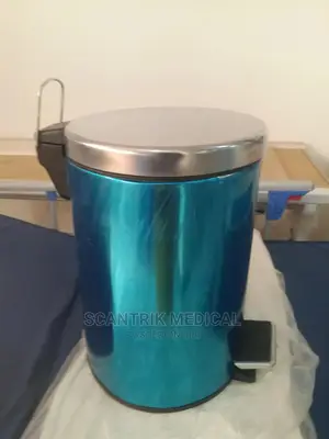 8litre Stainless Steel Pedal Bin Cover Reusble Protective