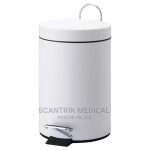 Stainless Steel Pedal Bin Round
