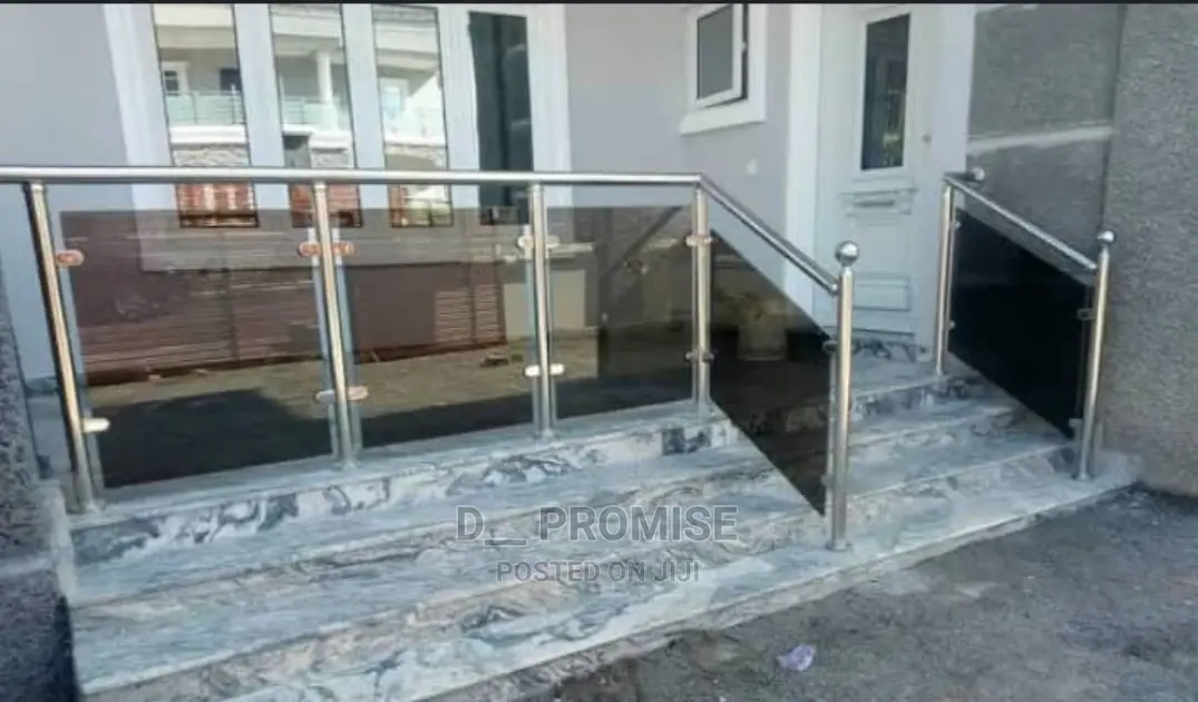 Original Stainless Steel Handrails With Glass
