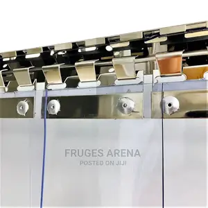 Clear Plastic Curtain 3mt Width X 3mt Height PVC Strip