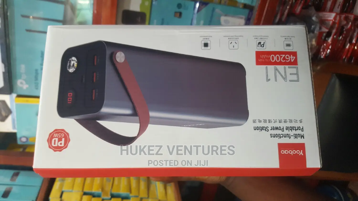 Yoobao Laptop Power Bank Multi Functions Stations 46200 Mah