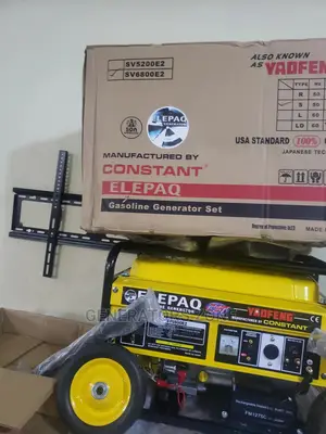 Elepaq Constant Sv6800e2 Key Starter Generator 4.5kva