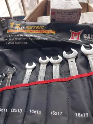 Baum Double Open End Wrench Set 6x7-30x32