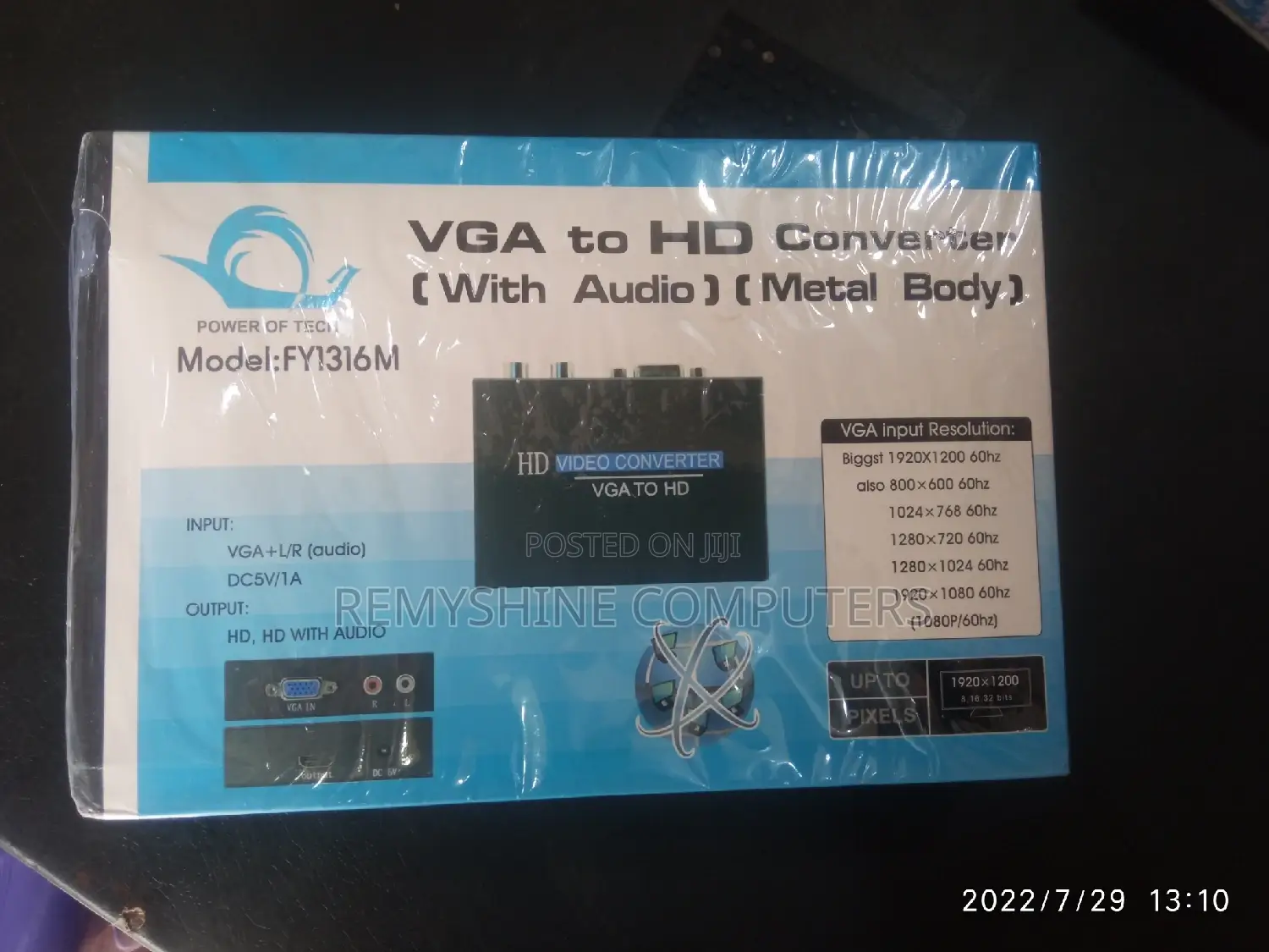 VGA to HDMI