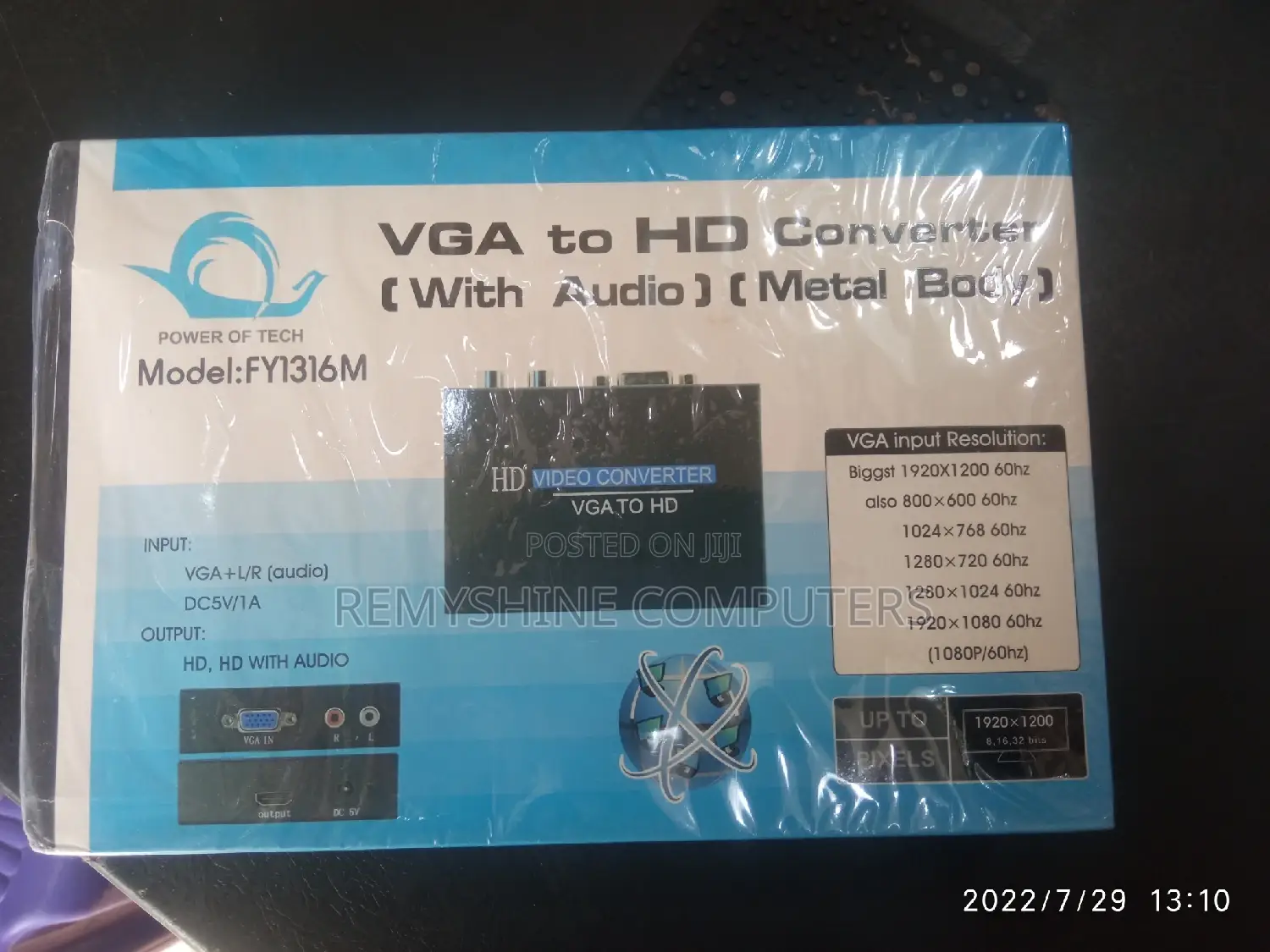 VGA to HDMI