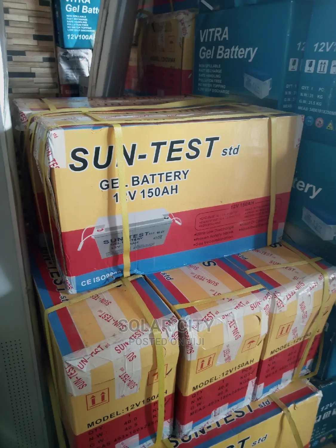 12v 150ah Battery Suntest