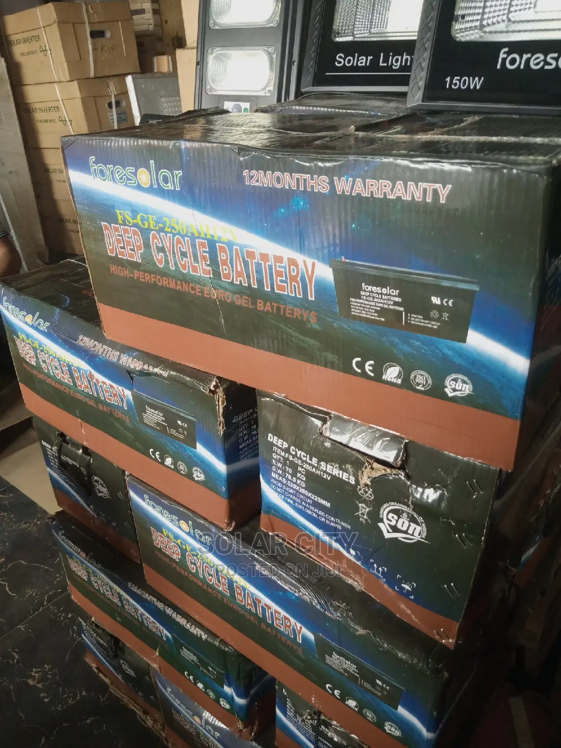 Deep Cycle Battery 2500ah 12v