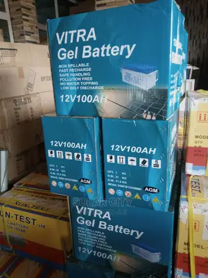 Vitra Gel Battery 12v 100ah