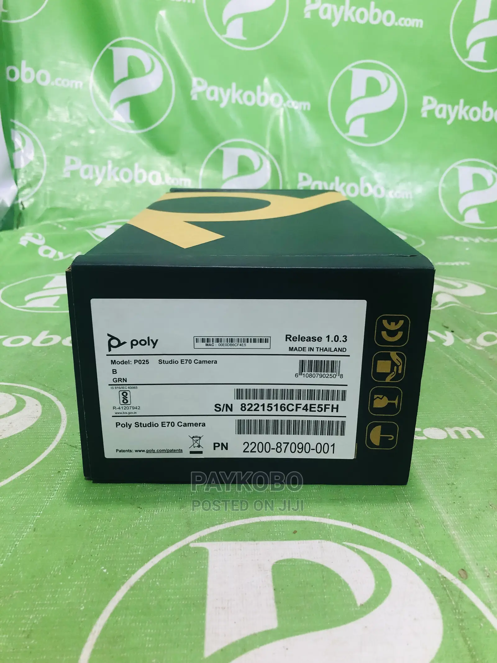 Poly Studio E70 Smart Camera For Large Meeting Rooms