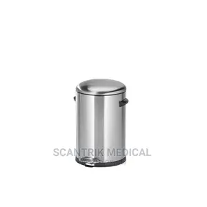 12 Litre Stainless Steel Pedal Bin