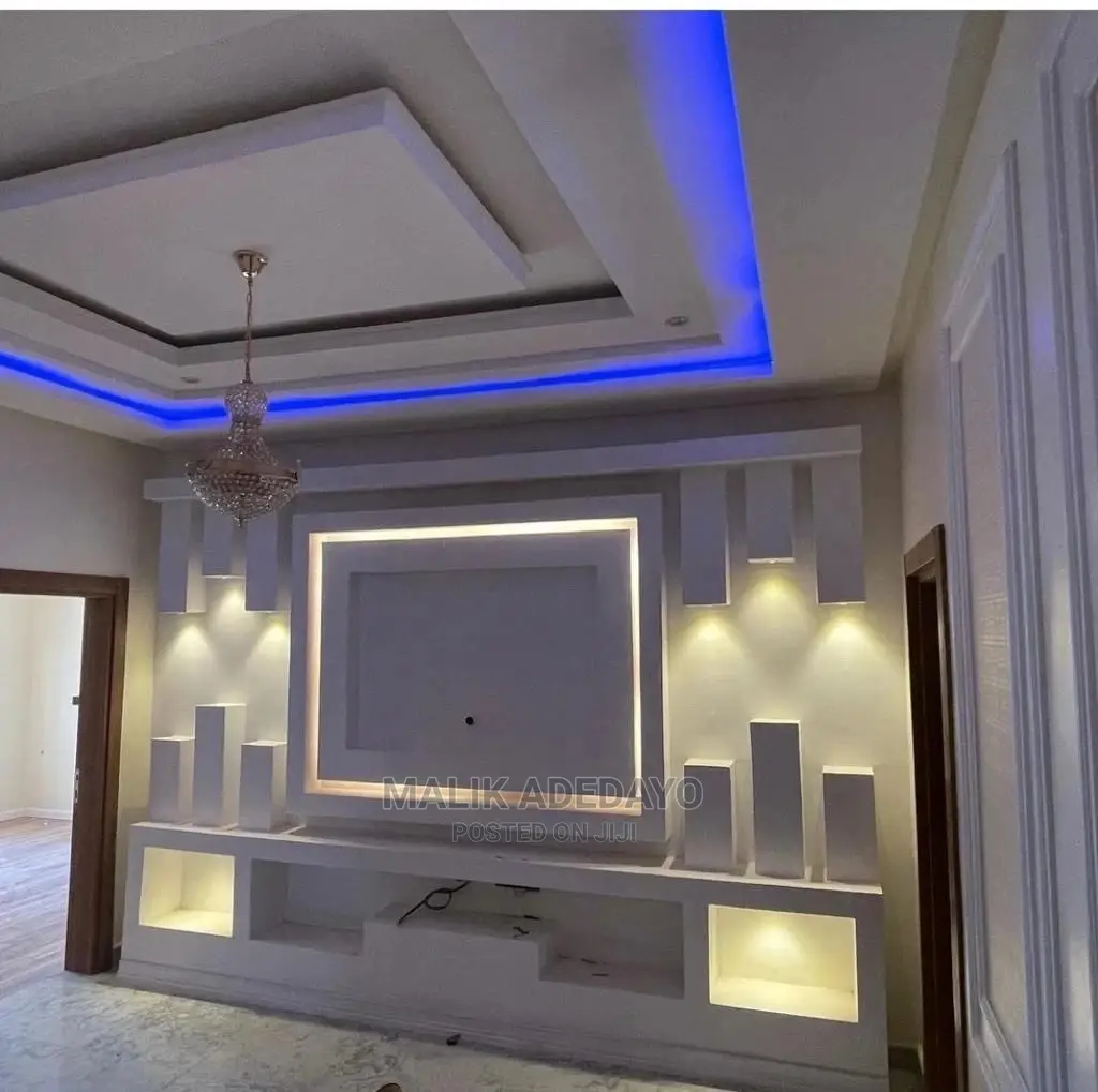 Pop Ceiling, Wall Screeding, Pop Shelf