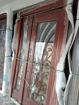 4ft: Copper Door With Glass Door