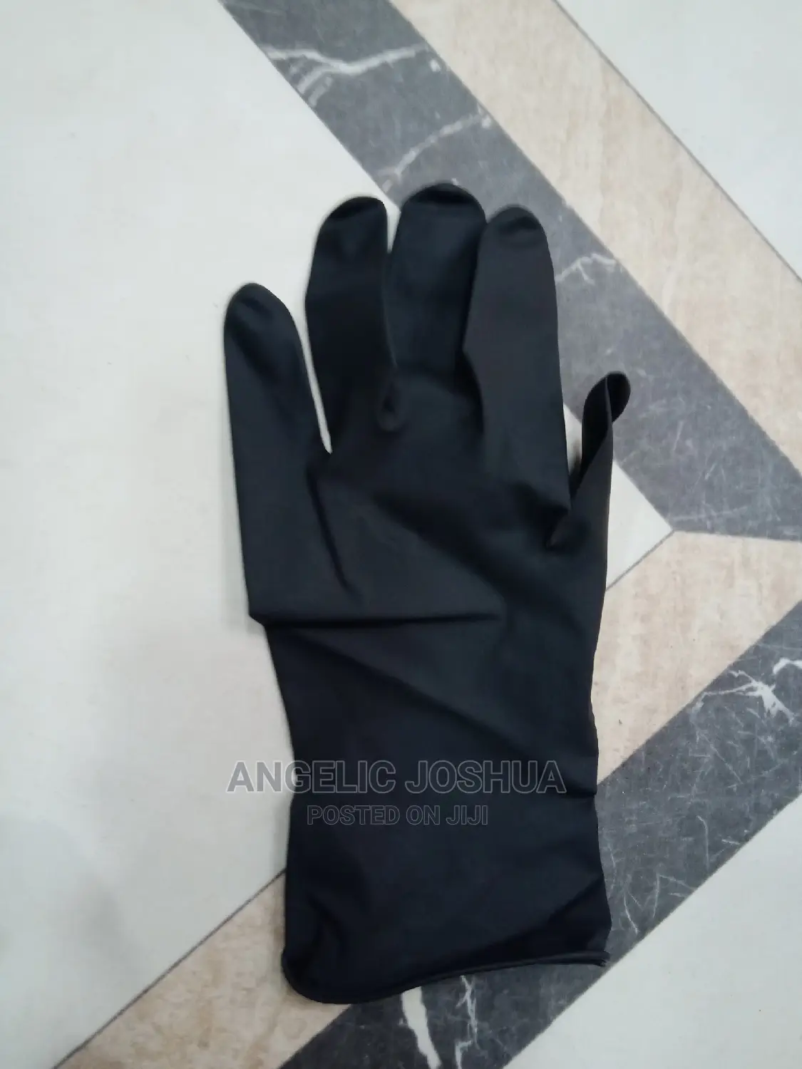 Black Latex Gloves
