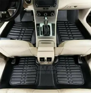 Car Foot Mat/Customize Leather Carpet/Car Floor Mat Black