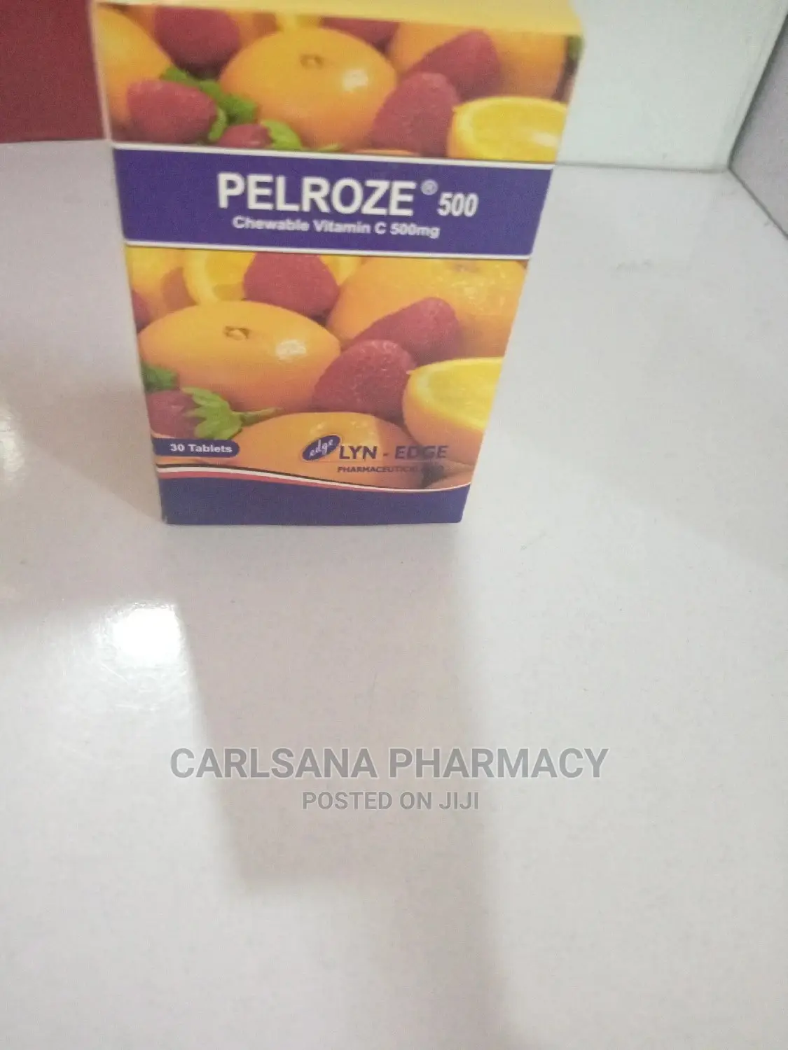 Pelroze Chewable Vitamin C 500mg