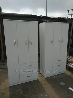 3ft*6ft White Wardrobe