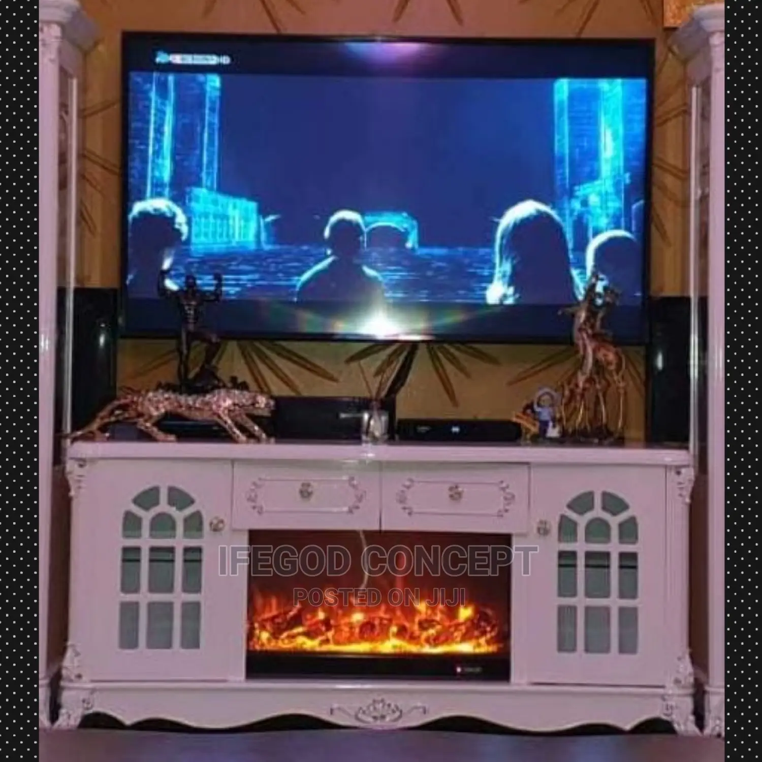 Tv Stand With Fireplace