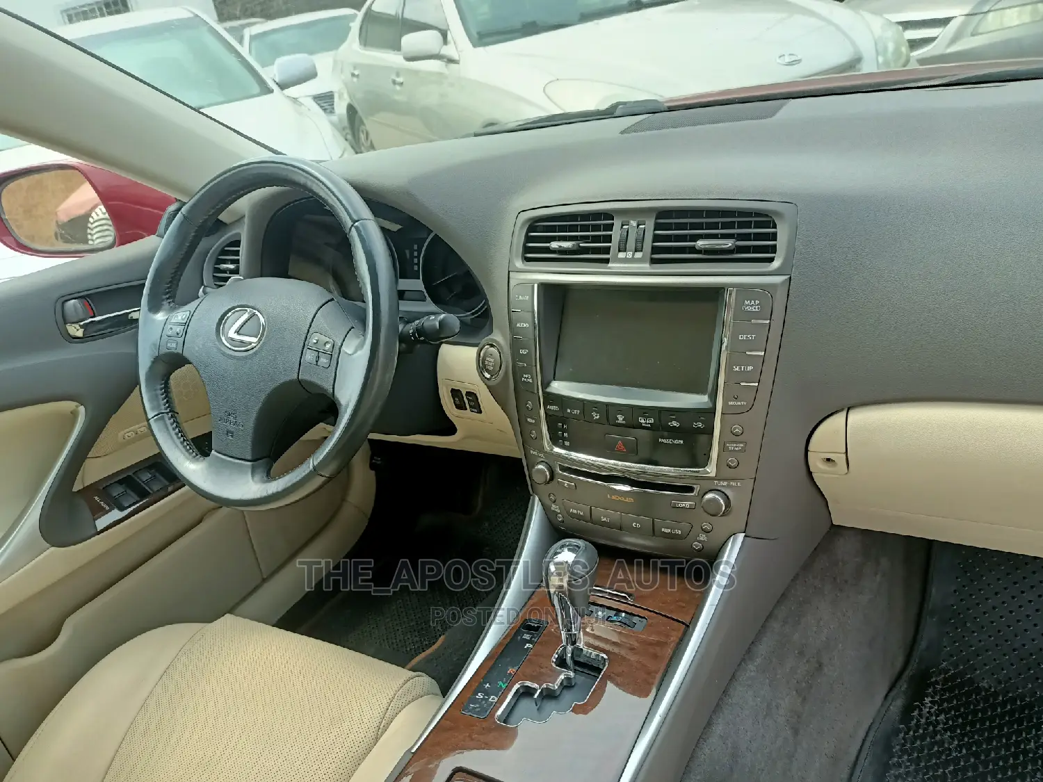 Lexus IS 250 AWD Automatic 2011 Red