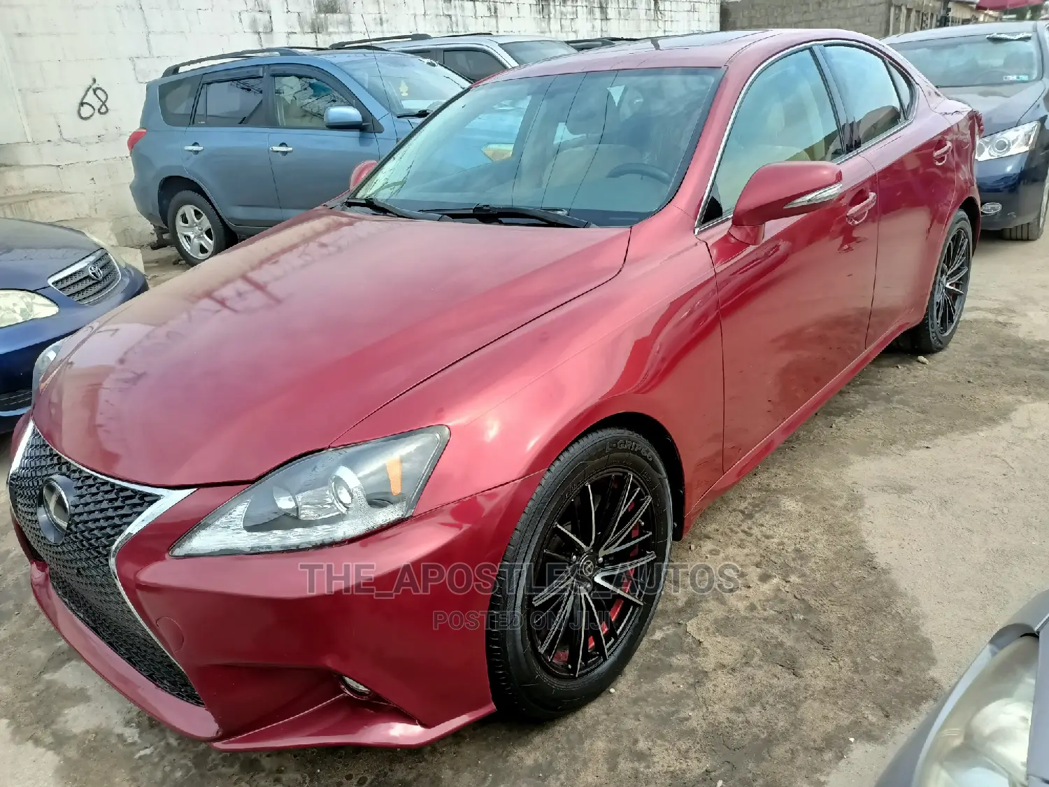 Lexus IS 250 AWD Automatic 2011 Red