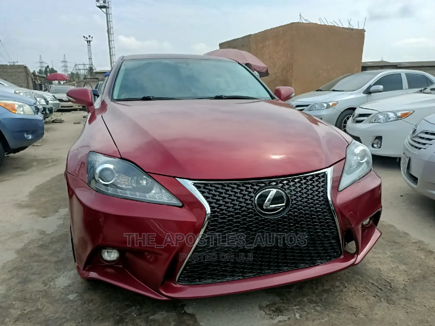 Lexus IS 250 AWD Automatic 2011 Red