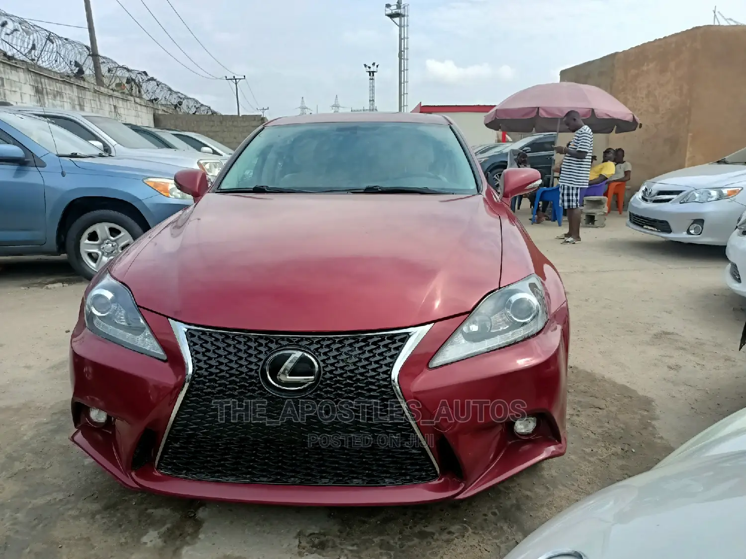 Lexus IS 250 AWD Automatic 2011 Red