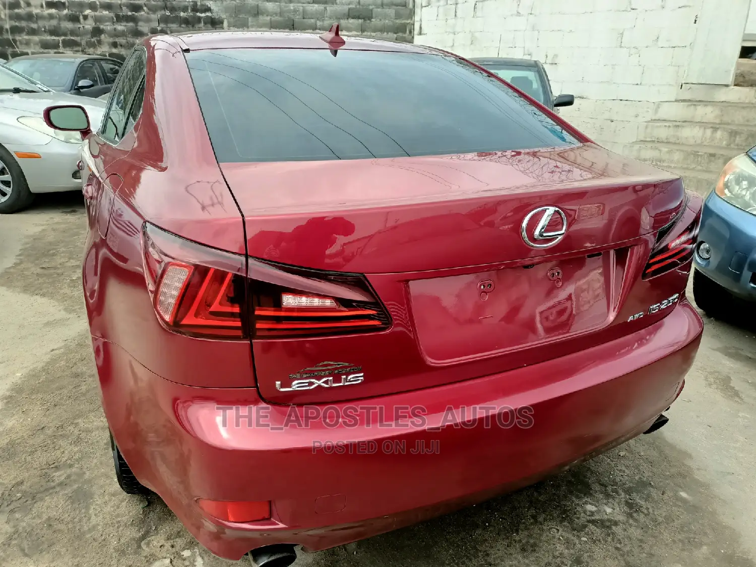 Lexus IS 250 AWD Automatic 2011 Red