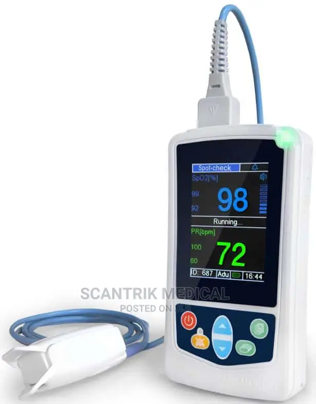 Spo2 Multiparameter Machine Handheld Patient Monitor Multi Parameter Spo2/Pulse Rate - Scantrik ...