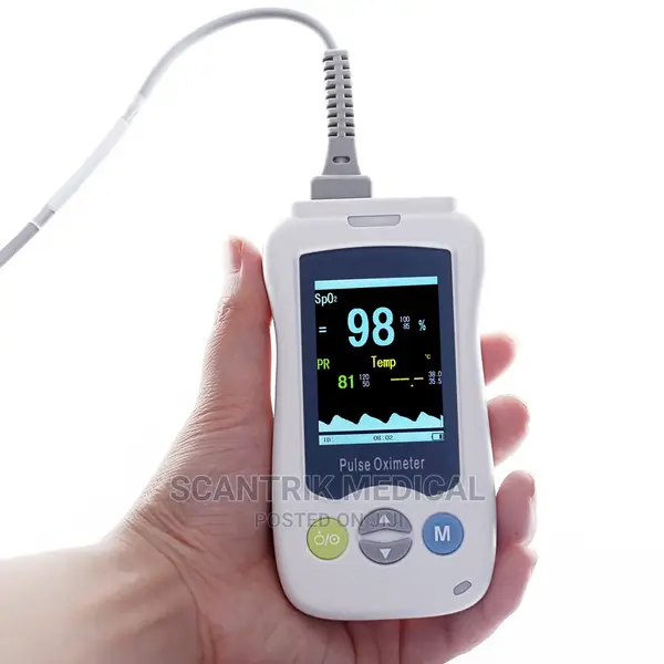 Spo2 Multiparameter Machine Handheld Patient Monitor Multi Parameter Spo2/Pulse Rate - Scantrik ...