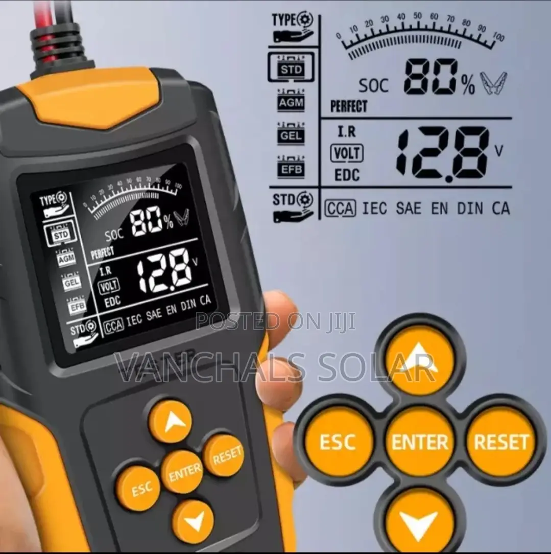 Battery Tester Analyzer 12/24v