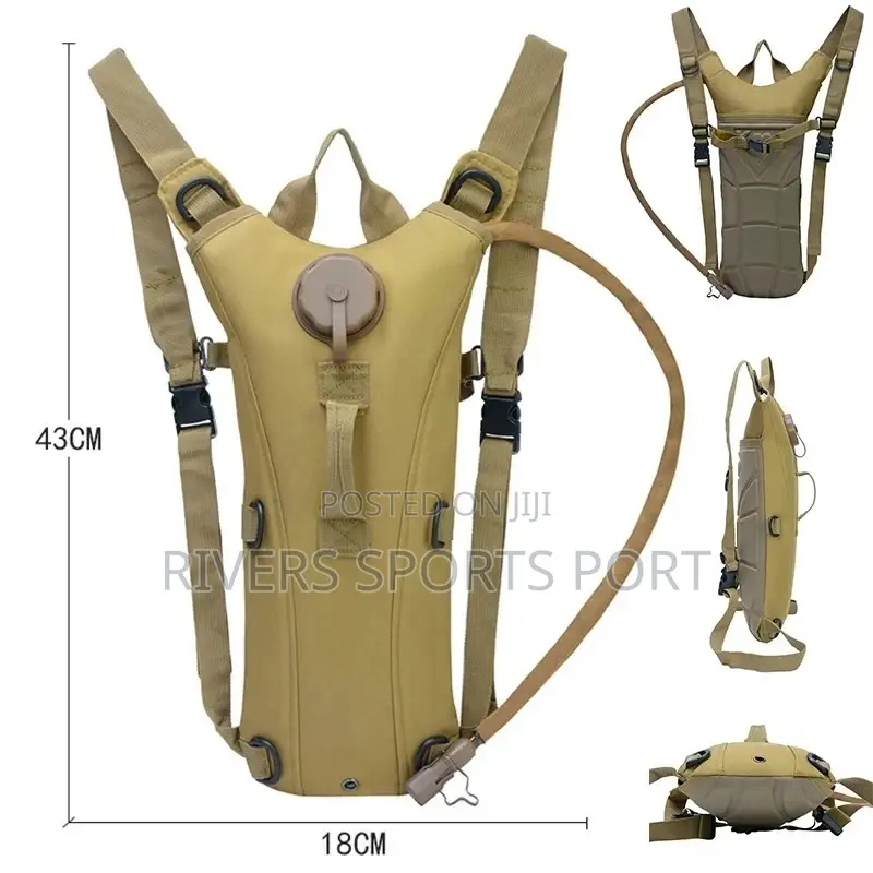 3L Water Bag Bottle Tactical Camel /Hydration Bag With Straw