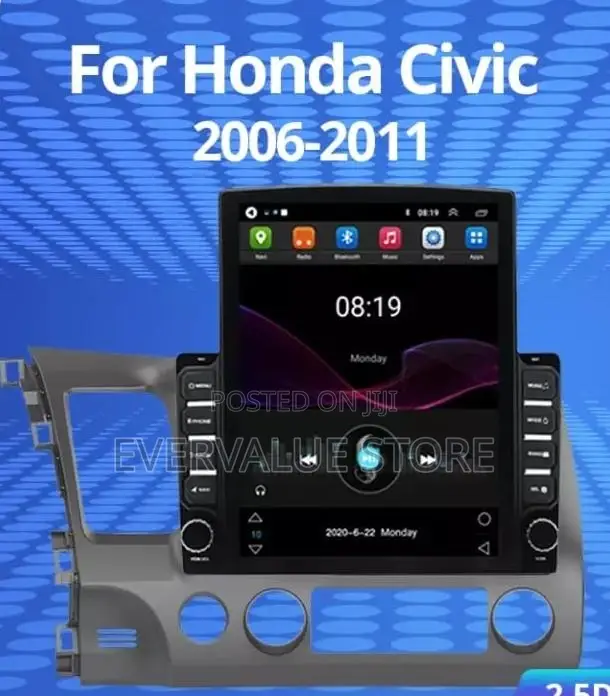 Honda Civic 2006-2011 Tesla Android Player + Reverse Camera