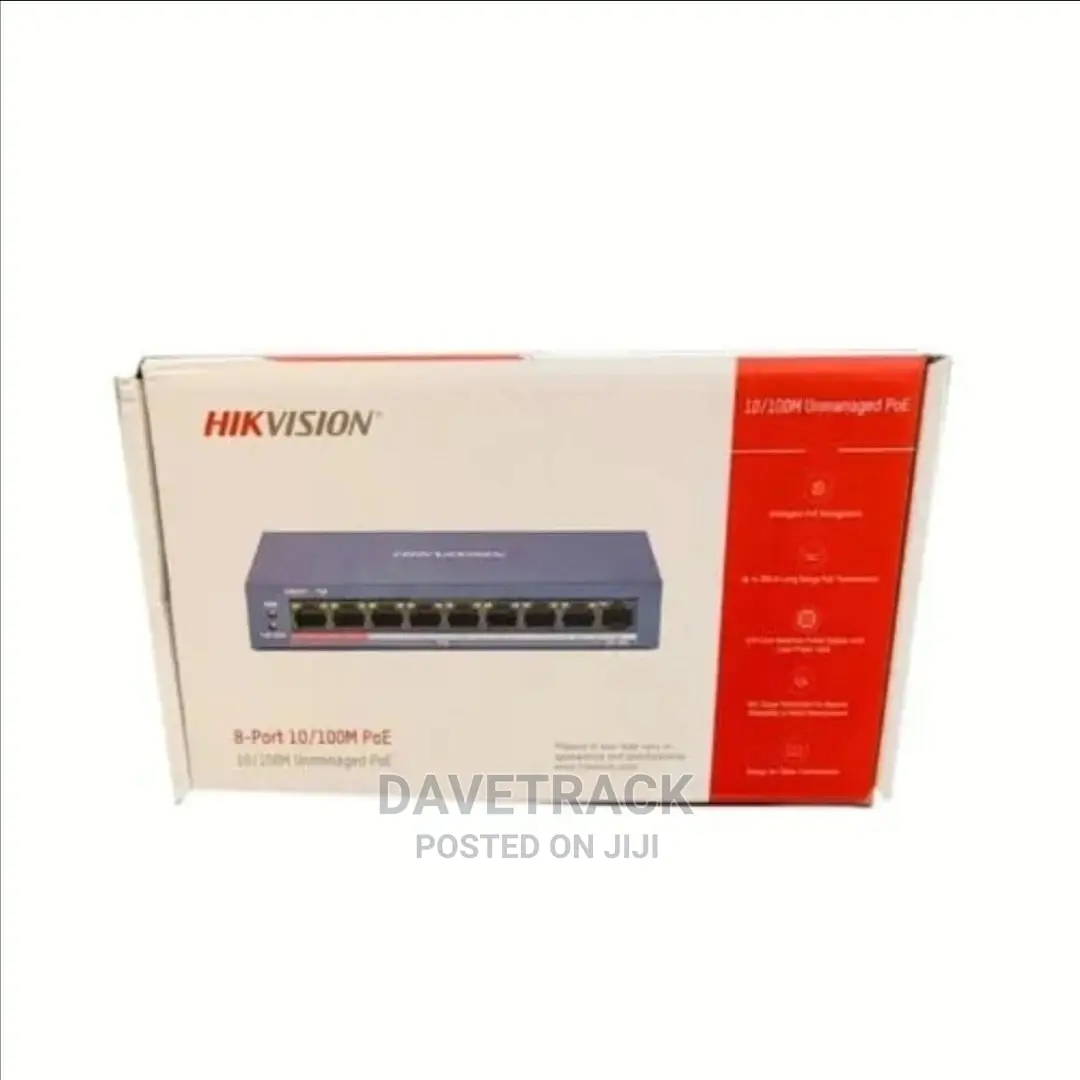Hikvision 8port Poe Switch