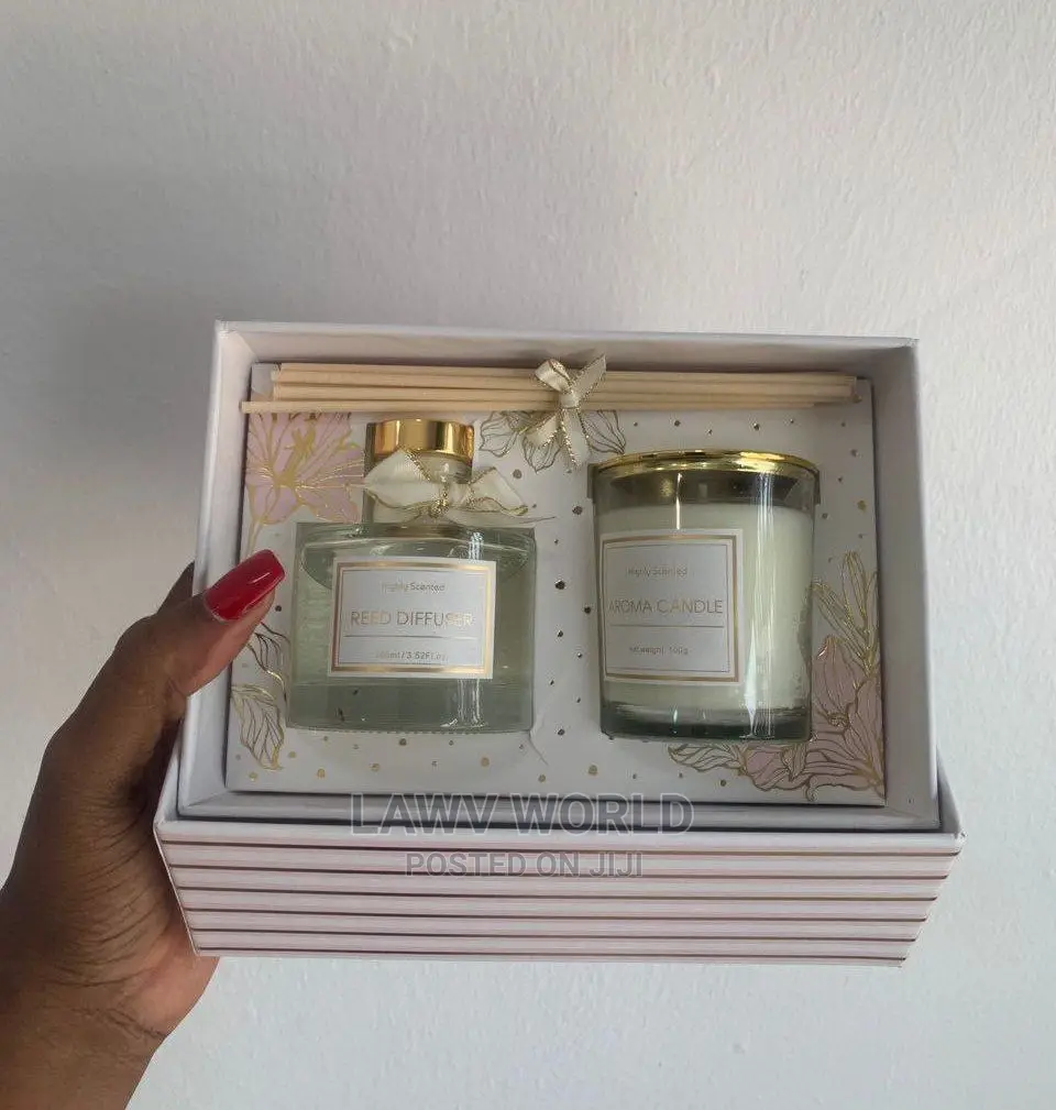 Set of Diffuser and Scented Candle in Lagos Island (Eko) Home