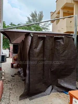 CARPORT Cover With Curtains