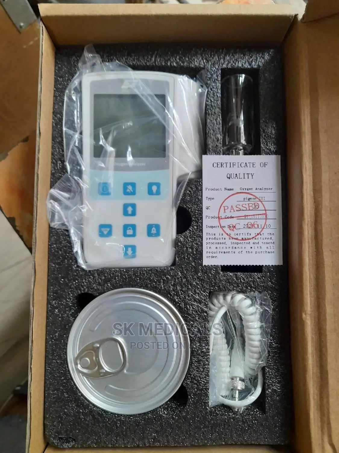 Oxygen Analyser